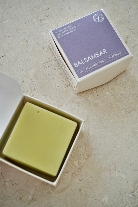 Allergy Certified shampoo- og balsambar