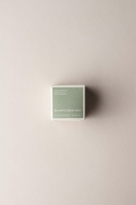 Simpelt mini shampoobar 01 uden duft emballage